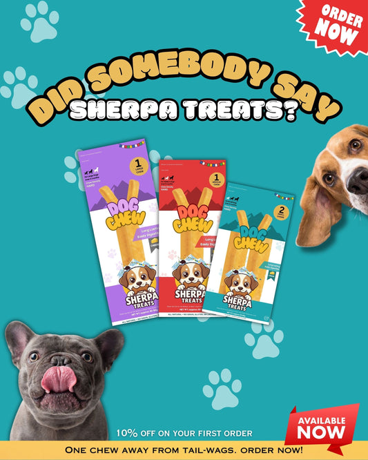 Natural Dog Treats for Healthy & Happy Pets | Sherpa Treats Blog